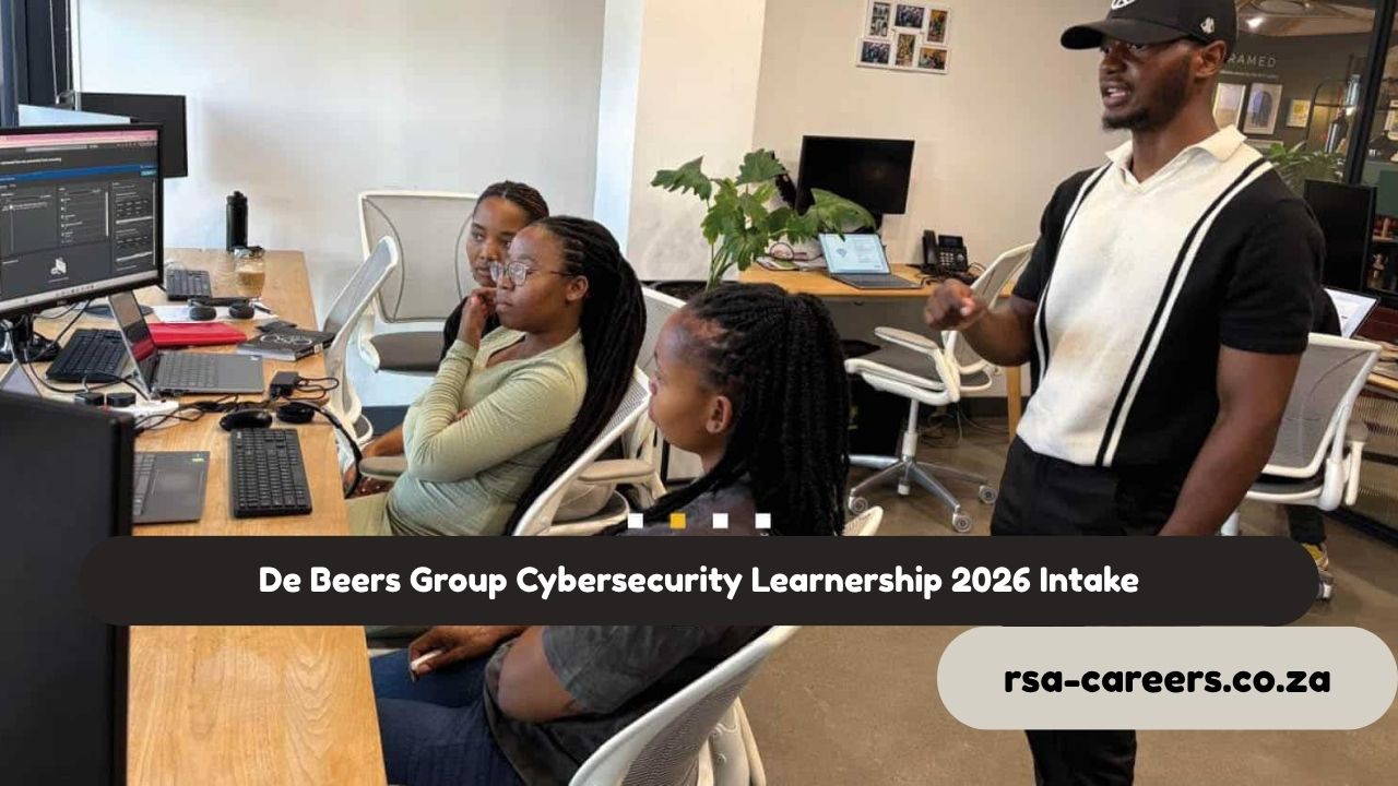 De Beers Group Cybersecurity Learnership 2026 Intake