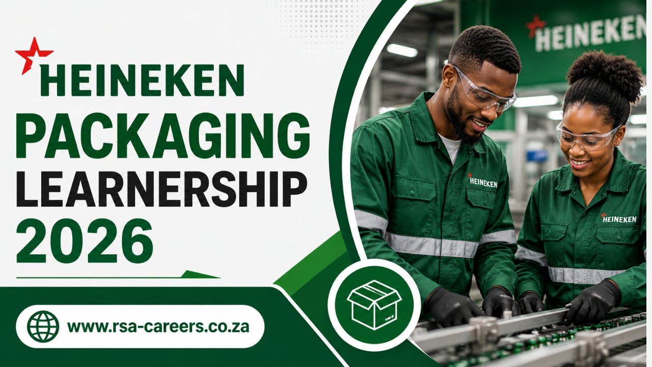 Heineken Packaging Learnership 2026 Intake – Apply Now at Sedibeng Plant