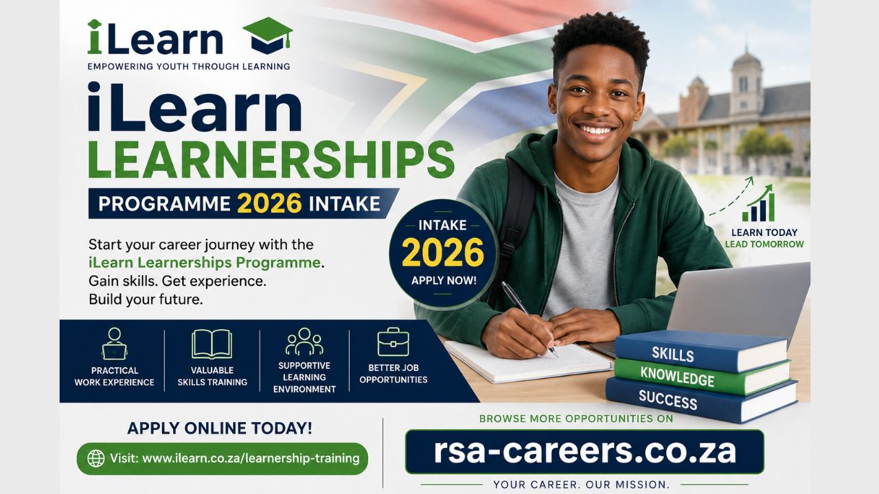 iLearn Learnerships Programme 2026 Intake – Apply Online in South Africa
