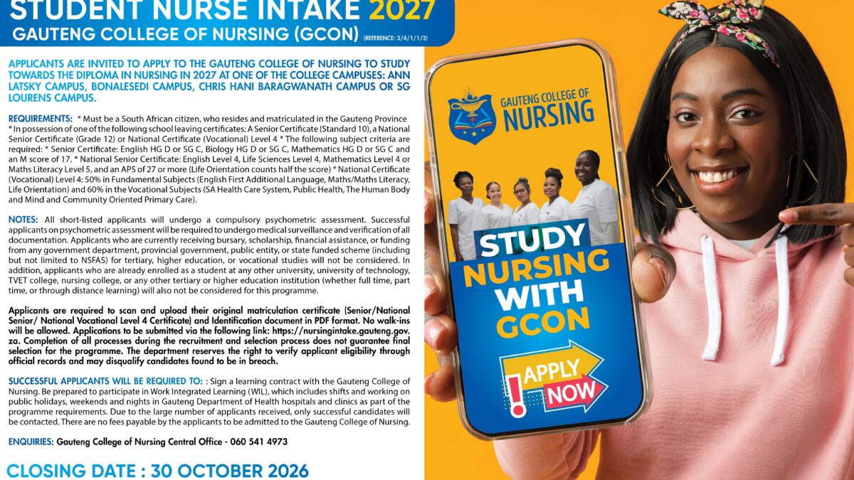 GCON Student Nurse Intake 2027: 7 Essential Steps to Apply Successfully